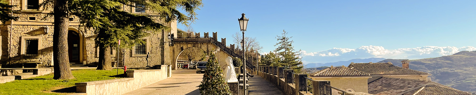 Via Gino Zani nella Città di San Marino